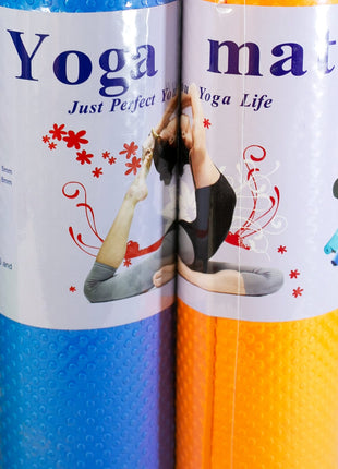 1KG Dummbells with 4mm thick Yoga Mat - Pack of 2 Tango Sports