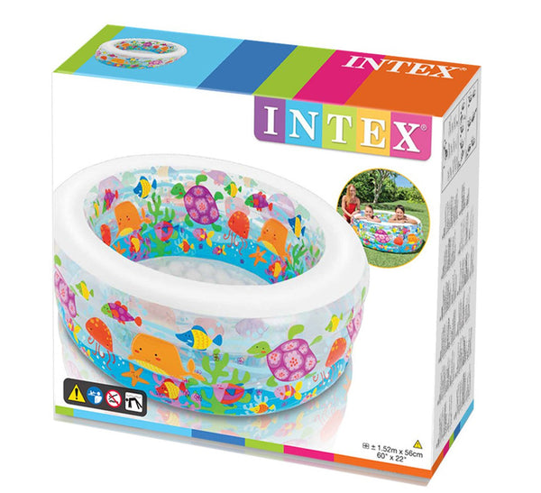 INTEX Aquarium Pool Round ( 60" x 22" )