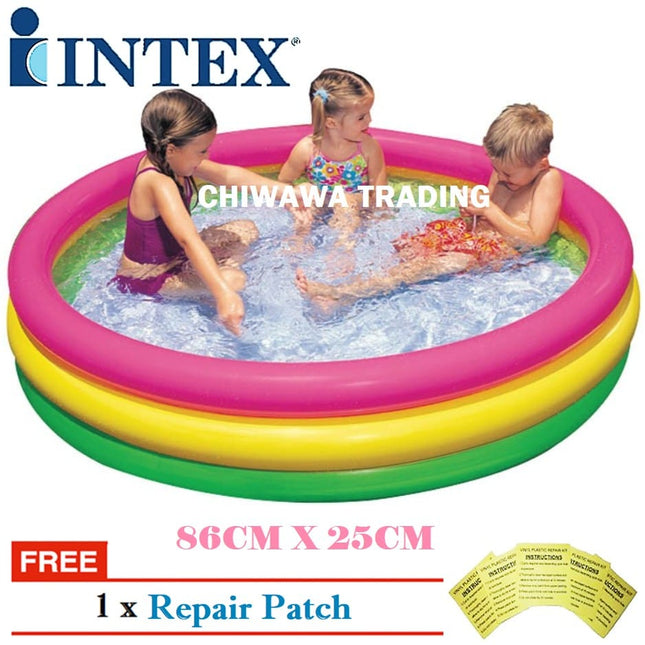 INTEX Sunset Glow Baby Pool ( 34" X 10" ) 58924