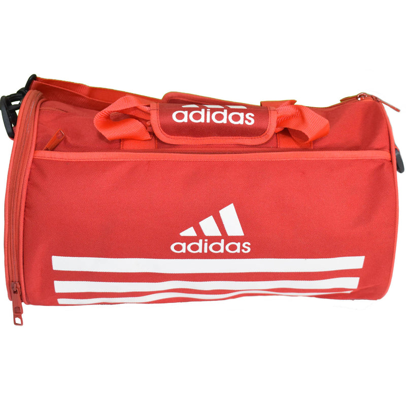 3 Stripes Sports bag with Shoe Compartment - Black and Red Tango Sports