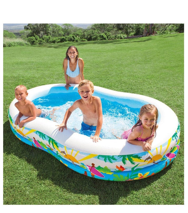 INTEX Swim Center Paradise Pool ( 103" x 63" x 18" ) 56490