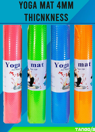 4mm Yoga Mat Anti Slip Yoga Mat Tango Sports