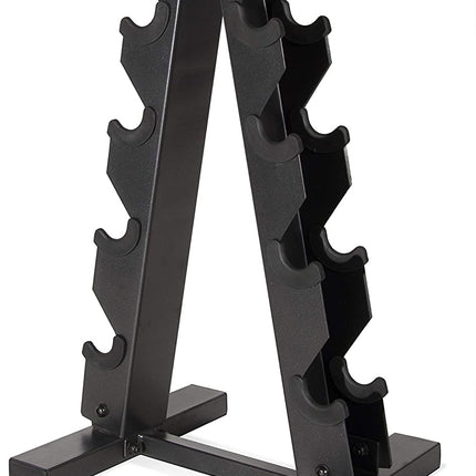 A-Frame Dumbbell Rack 8 pairs Dumbell rack - Black Tango Sports