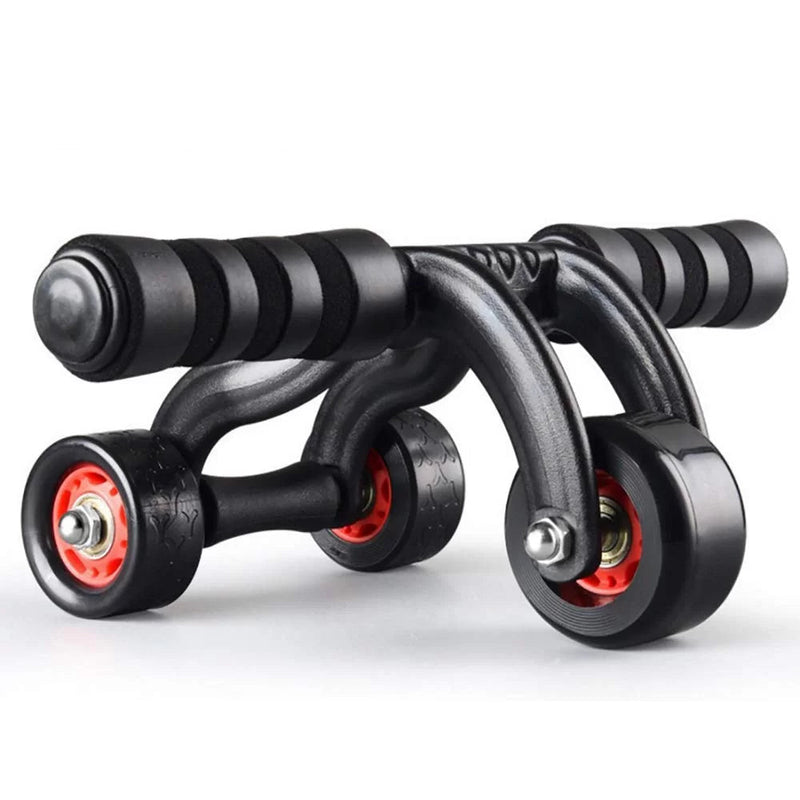 Ab Wheel Roller 3 Wheels - Black Tango Sports