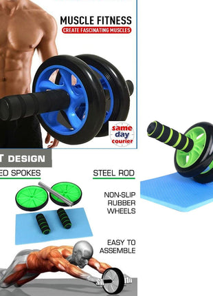 Ab Wheel Roller-With Foam Tango Sports