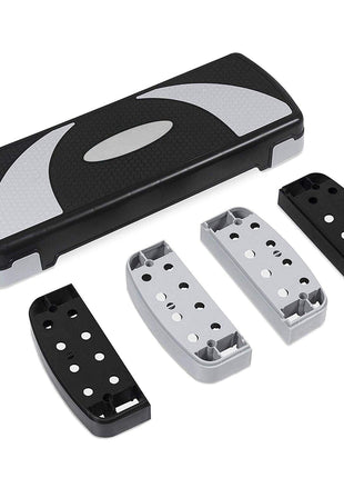 Aerobic Stepper Medium Size 3 Step 27 Inches Tango Sports