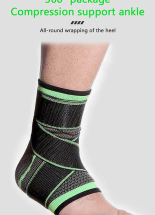 Ankle Support brace 1 pair (2 pieces) - Black Tango Sports