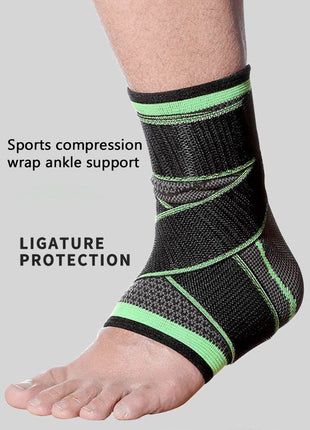 Ankle Support brace 1 pair (2 pieces) - Black Tango Sports