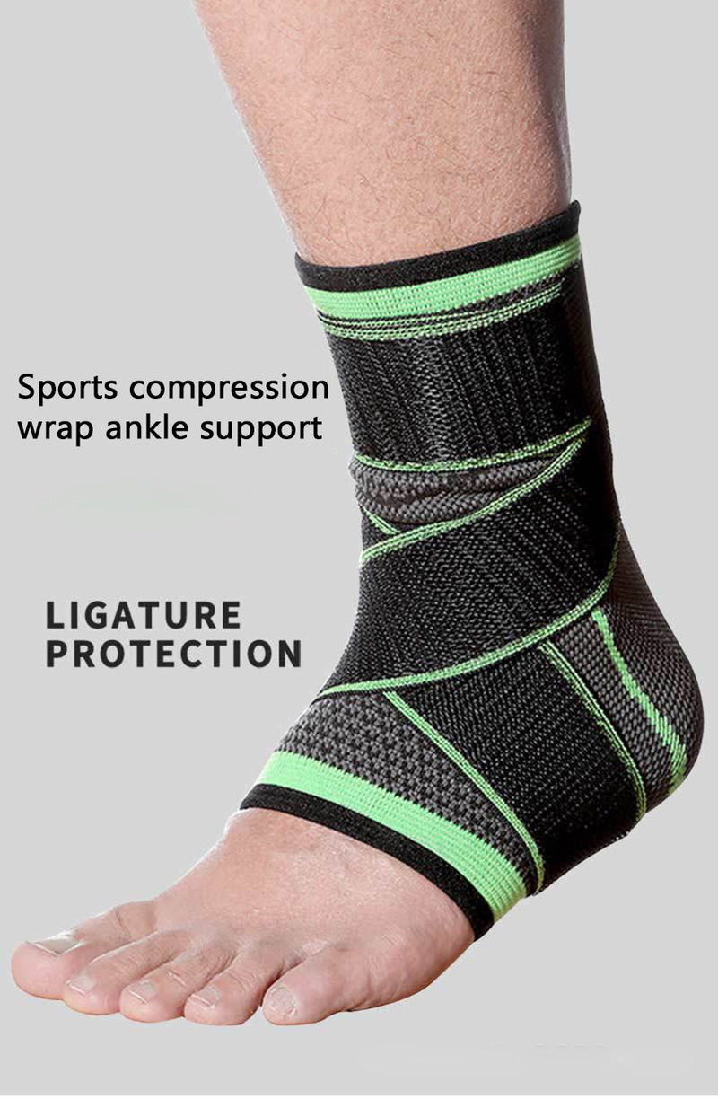 Ankle Support brace 1 pair (2 pieces) - Black Tango Sports
