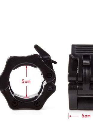 Barbell Locks 2 inch for Olympic barbell rods spinlocks - Tango Sports