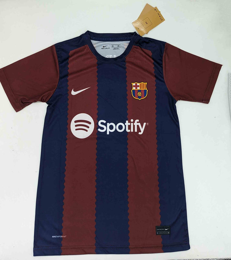 Barcelona Home Kit Kids Size - Lewandoswki Tango Sports