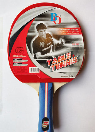 Blue Ocean Table Tennis Racket with Free Half Cover Tango Sports