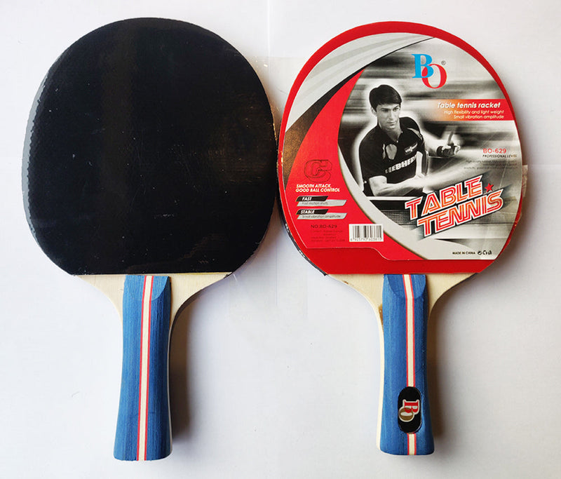 Blue Ocean Table Tennis Racket with Free Half Cover Tango Sports