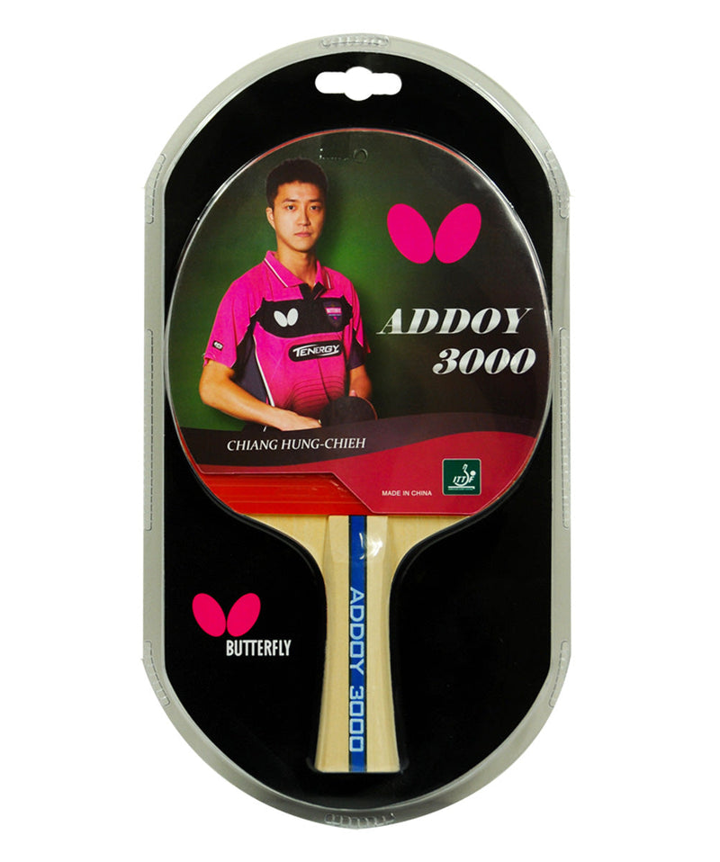 Butteerfly Addoy 3000 Table Tennis Racket Tango Sports
