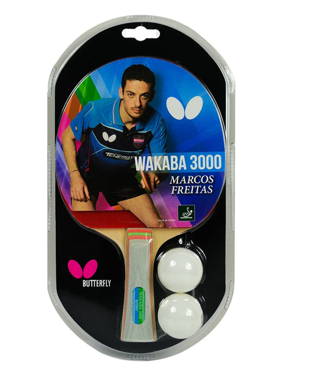 Butterfly Wakaba 3000 Table Tennis Racket Tango Sports
