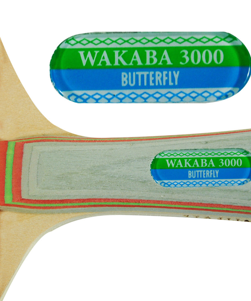 Butterfly Wakaba 3000 Table Tennis Racket Tango Sports