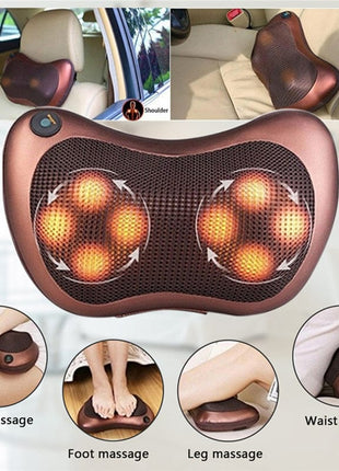 Car and Home Body Massage Pillow, Multipurpose Massage pillow Tango Sports