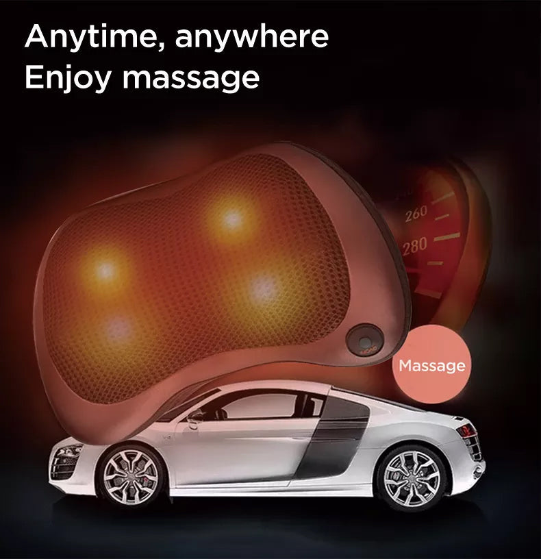 Car and Home Body Massage Pillow, Multipurpose Massage pillow Tango Sports