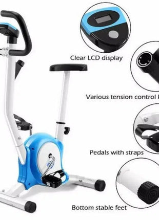 Cardio Fitness Sports Cycling Workout Exercise Cycle for Home - Blue Tango Sports