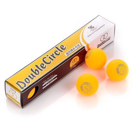 Double Circle Table Tennis Balls-Pack of 6 Tango Sports