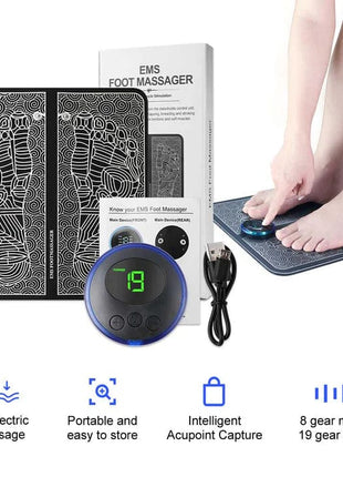 EMS Bioelectric Acupoints Massager Mat Tango Sports