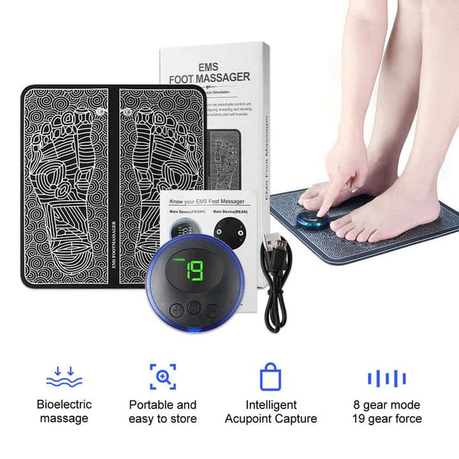 EMS Bioelectric Acupoints Massager Mat Tango Sports