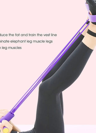 Elastic Pull Rope Tummy TrimmerAbdominal Exerciser Resistance Band Tango Sports
