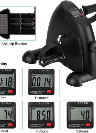 Exercise Mini Pedal Bike Multipurpose Exercise Bike Tango Sports