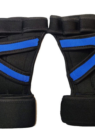 Finger Cut Weight Lifting and Exercise Gloves - Black Tango Sports