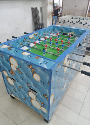 Foosball Table,  Fuseball Table 4 Feet by 5 Feet - Long Sheet Full Covered Tango Sports