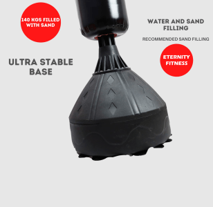 Free Standing Punching Bag 5.5 - Red / Black Tango Sports