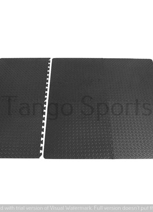 Gym Floor Mat Anti Slip yoga mats interlock mats - 4 Mats ( 2 x 2 Feet Each Mat) Tango Sports