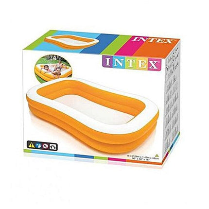 INTEX Mandarin Swim Center Family 7.5 Feet - Yellow Tango Sports