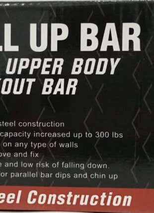 Imported Body Press Wall mounted Pull up Bar/ Chinup Bar - 3 Grips Tango Sports