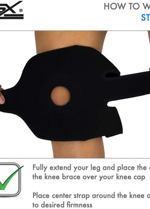 Knee Support Brace Open Patella Tango Sports