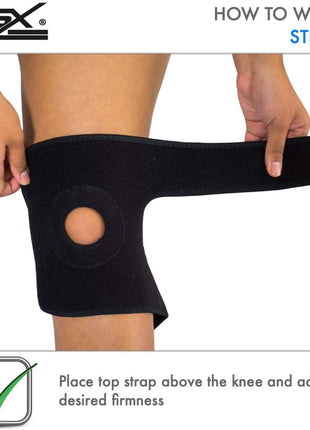 Knee Support Brace Open Patella Tango Sports