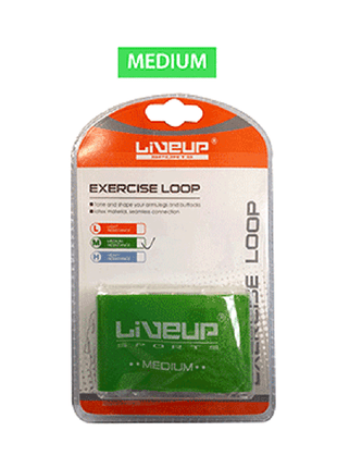Liveup Resistance Band 0.6cm- Medium Tango Sports