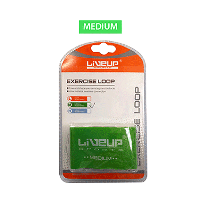 Liveup Resistance Band 0.6cm- Medium Tango Sports