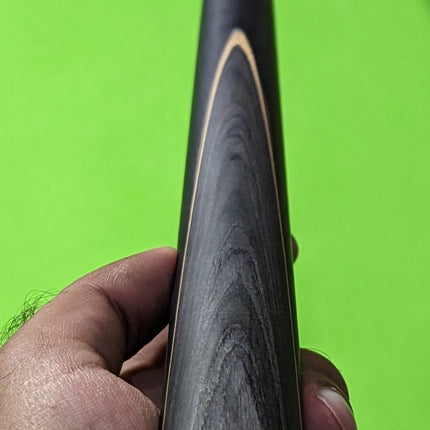 Master Pro Butt Snooker Cue Three Piece With Extension - Black Tango Sports