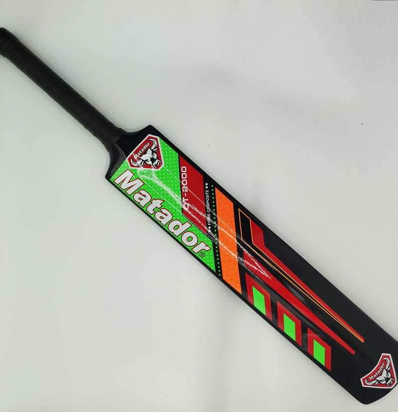 Matador Fiber Cricket Bat CT2000 - Black Tango Sports