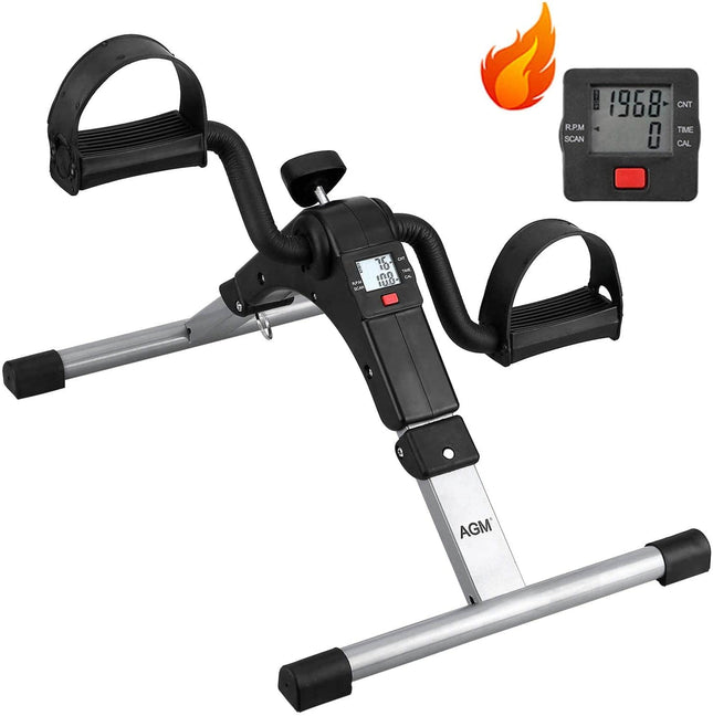 Mini Exercise Cycle with Meter, Exercise Bike Tango Sports