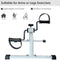 Mini Pedal Exerciser Cycle - White Tango Sports