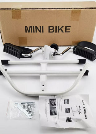 Mini Pedal Exerciser Cycle - White Tango Sports