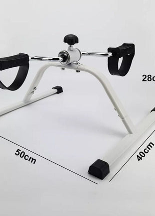 Mini Pedal Exerciser Cycle - White Tango Sports