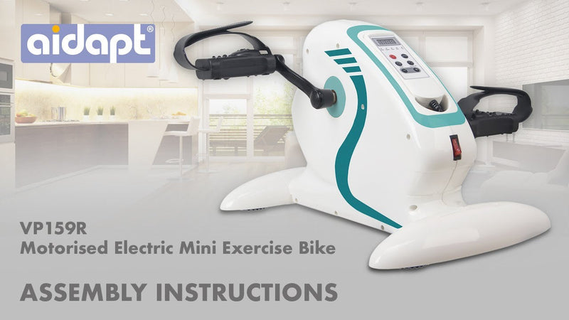 Motorized Electric Mini Exercise Bike/Pedal Exerciser - Electronic Tango Sports