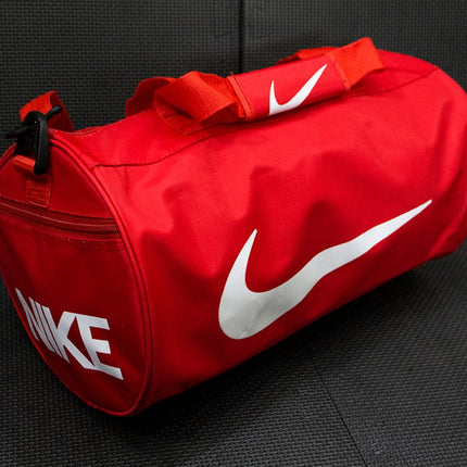 NK Duffle Bag 17 Inches - Black and Red Tango Sports
