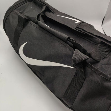 NK Duffle Bag, Sports bag , Travel Bag with Shoes Compartment  22 Inches - Red and Black Tango Sports