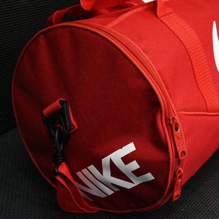 NK Duffle Bag, Sports bag , Travel Bag with Shoes Compartment  22 Inches - Red and Black Tango Sports