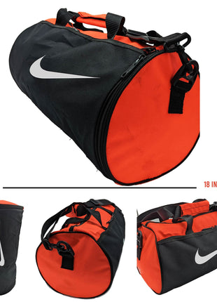 NK Duffle Stripes With Shoe Compartment - 18 Inches Tango Sports