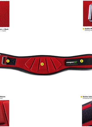 Neoprene Weight Lifting Belt 6 Inches wide Back Support for Power Weightlifting Gym Tango Sports